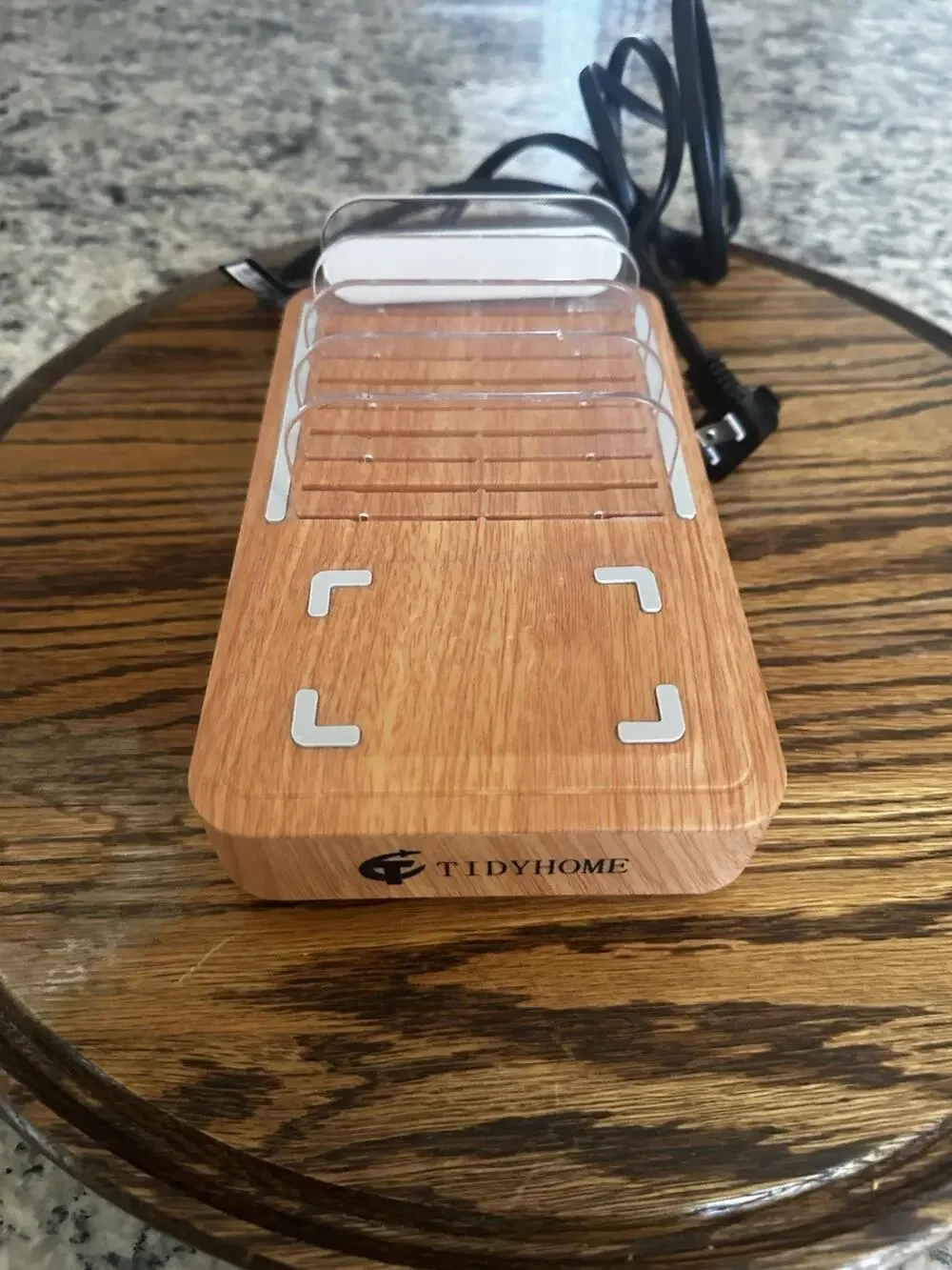 Fastest Charging Station for Multiple Devices,5 USB Ports iPhone iPad Android